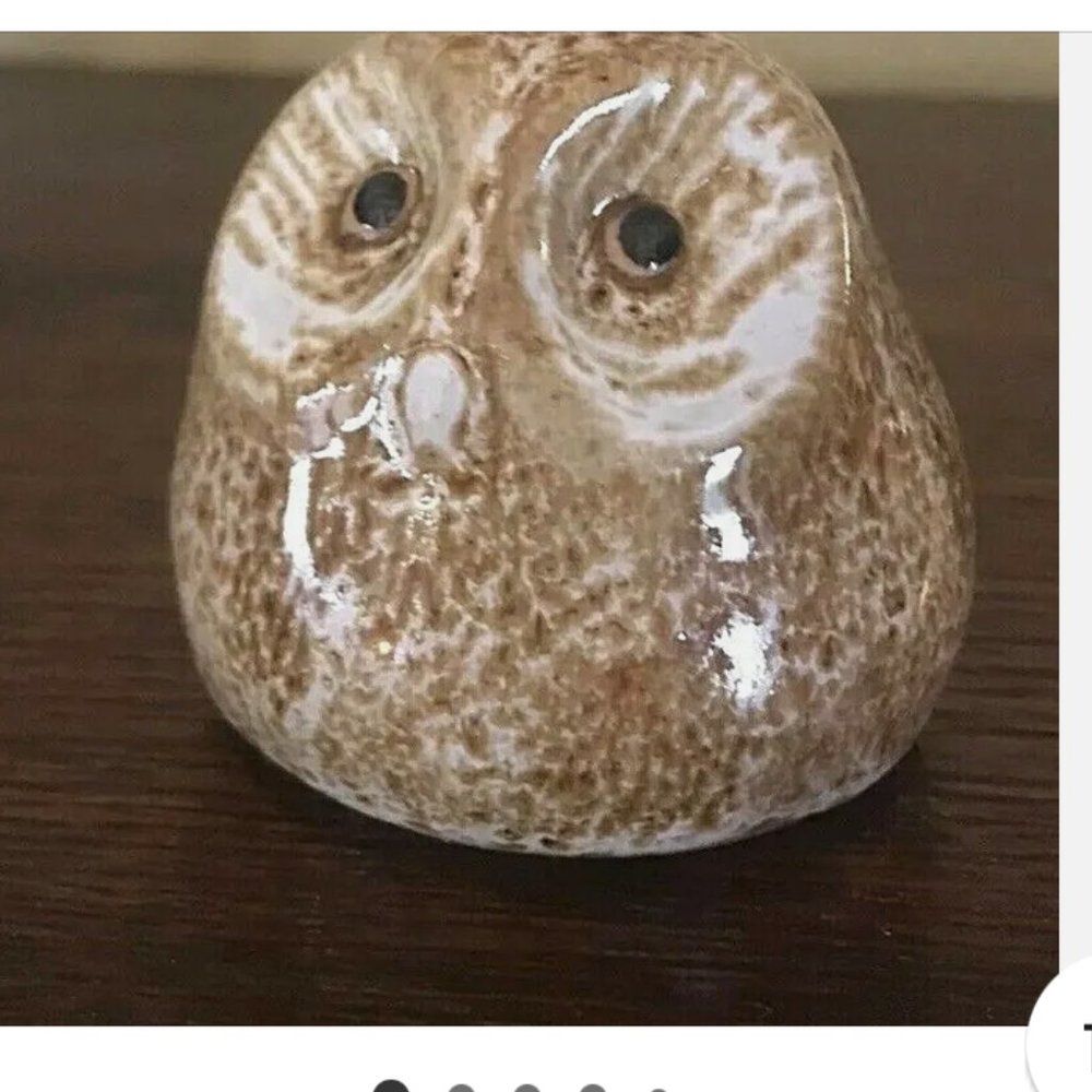 Vintage Pigeon Forge Pottery owl